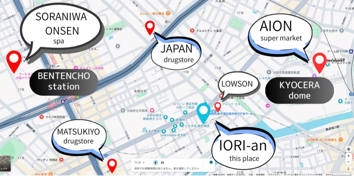 Neighborhood map
